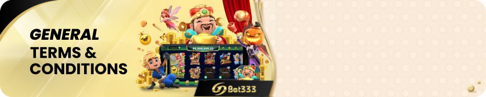 GDBET333 Terms & Condition