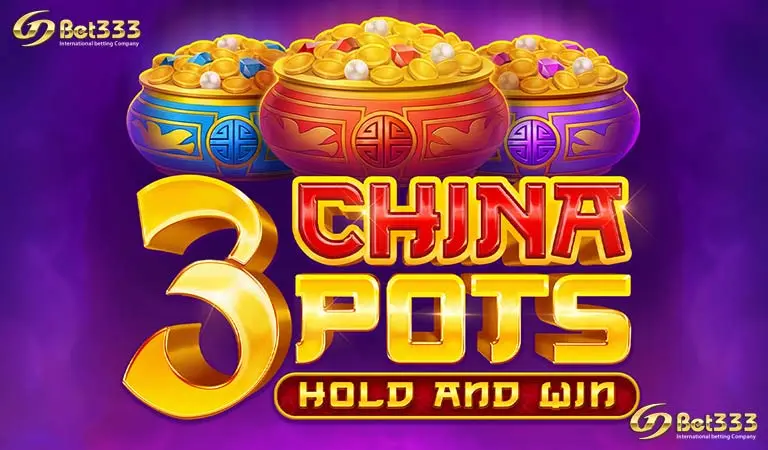 3 China Pots